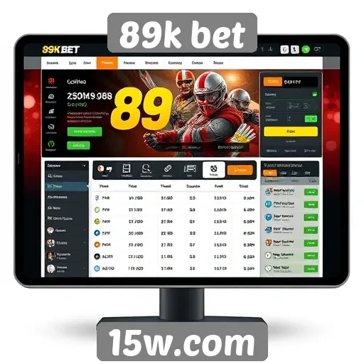 Análise da interface do usuário do 89k bet